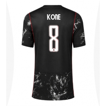 Billige Fotballdrakt Canada Ismael Kone #8 Replika Bortedrakt Dame VM 2026 Kortermet